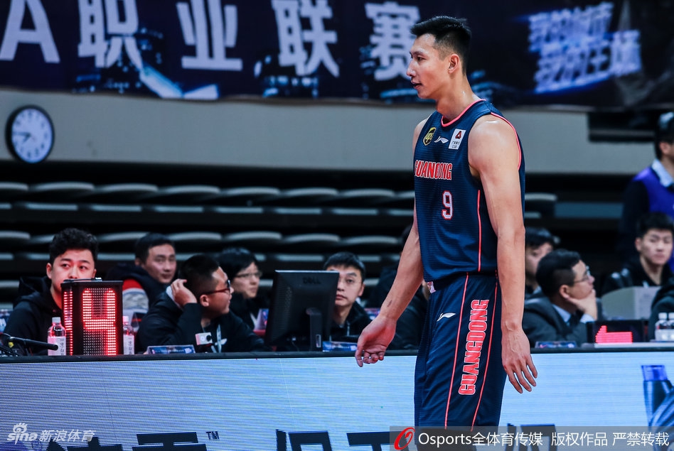 CBA第21轮:浙江97-103广东