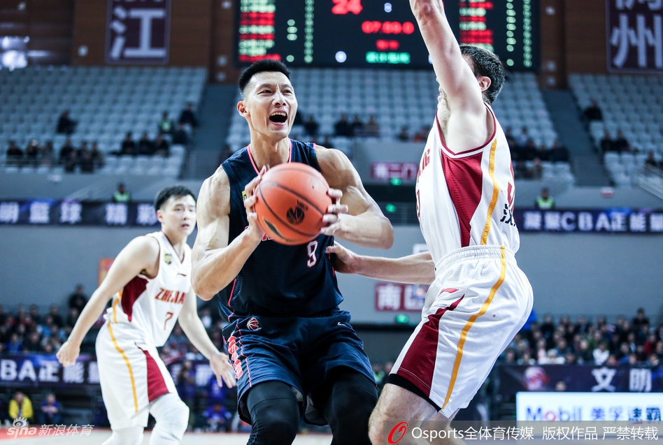 CBA第21轮:浙江97-103广东