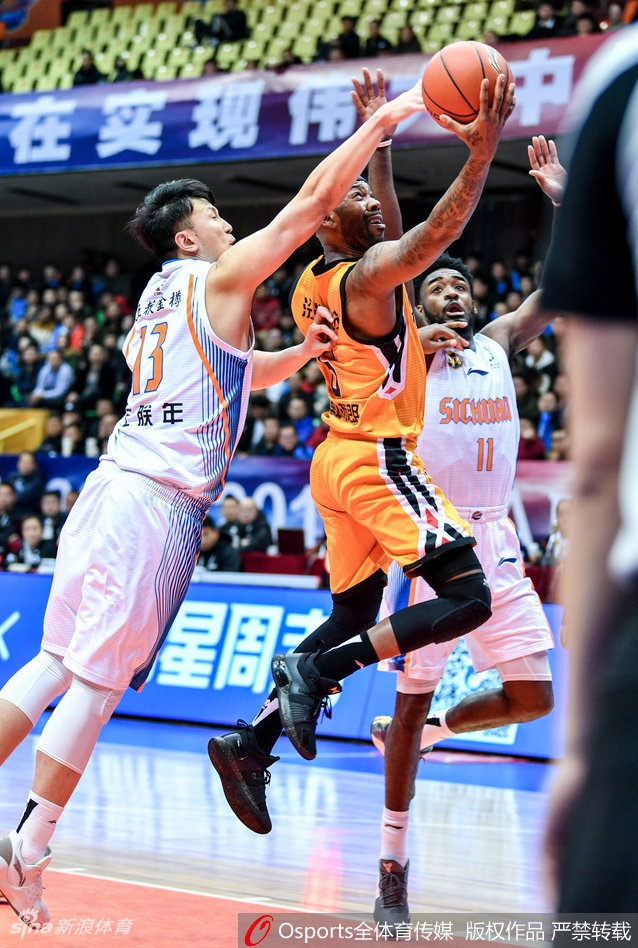 CBA第24轮：四川103-95山西