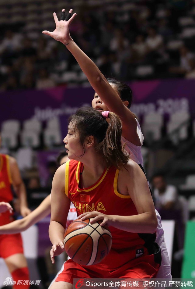 亚运会：中国女篮123-31中国香港