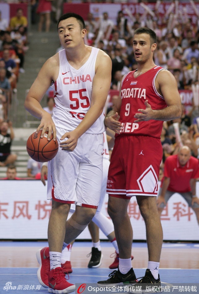 斯杯：男篮蓝队73-79克罗地亚