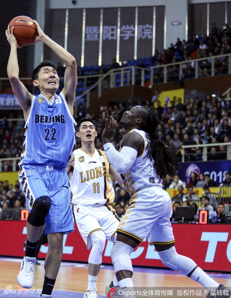CBA第9轮:广厦91-95北京