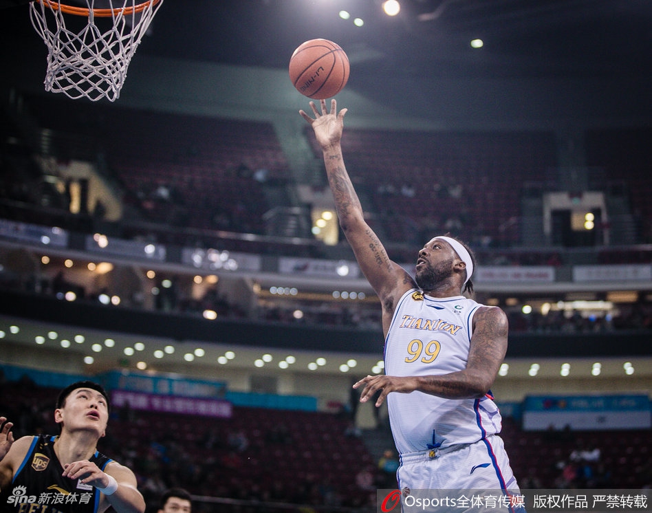 CBA第42轮：北京103-92天津