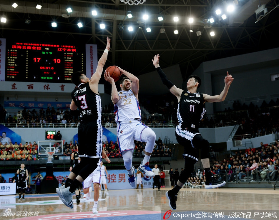 CBA第23轮：天津105-112辽宁