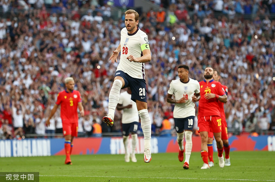 [世预赛]英格兰4-0安道尔 林加德2射1传