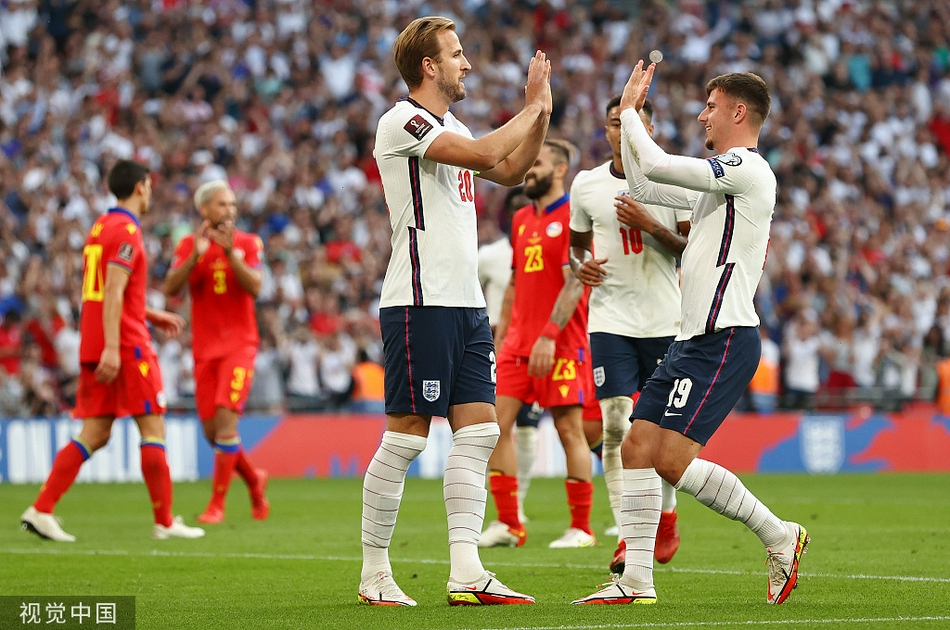 [世预赛]英格兰4-0安道尔 林加德2射1传