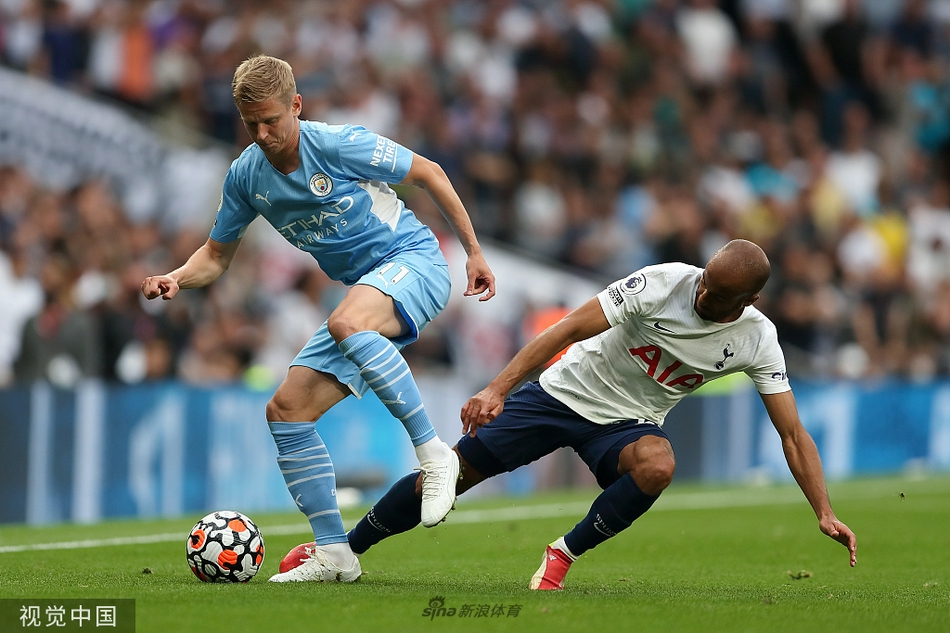 [英超]热刺1-0曼城 孙兴O破门