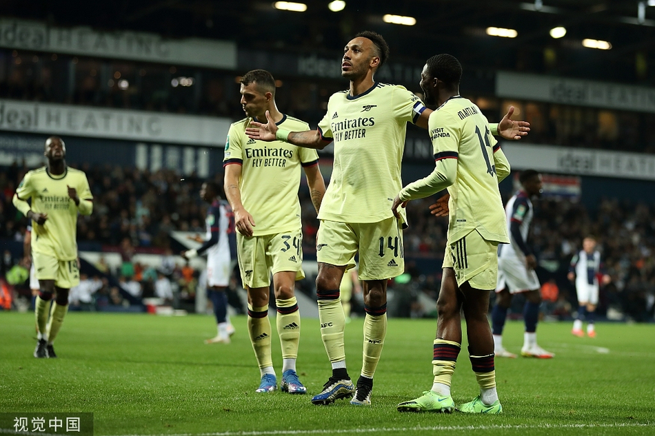 [联赛杯]阿森纳6-0客胜西布朗