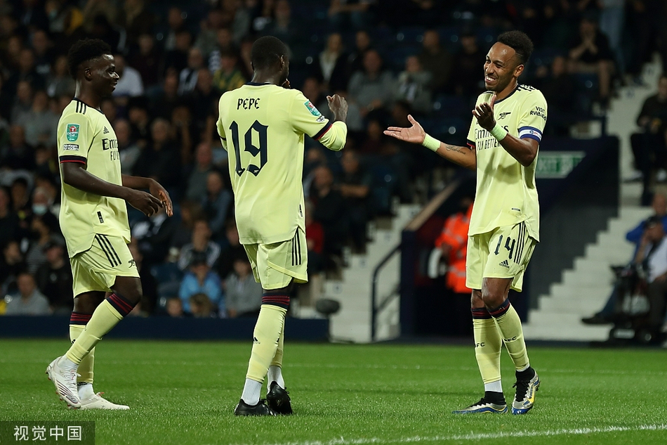 [联赛杯]阿森纳6-0客胜西布朗