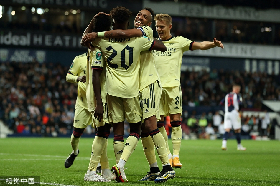 [联赛杯]阿森纳6-0客胜西布朗