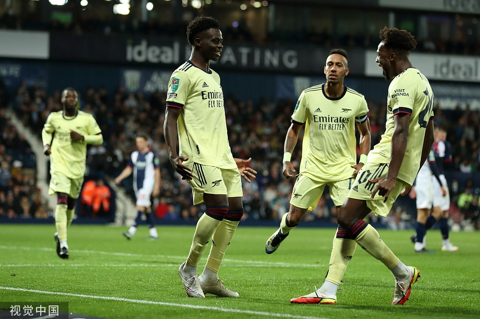 [联赛杯]阿森纳6-0客胜西布朗