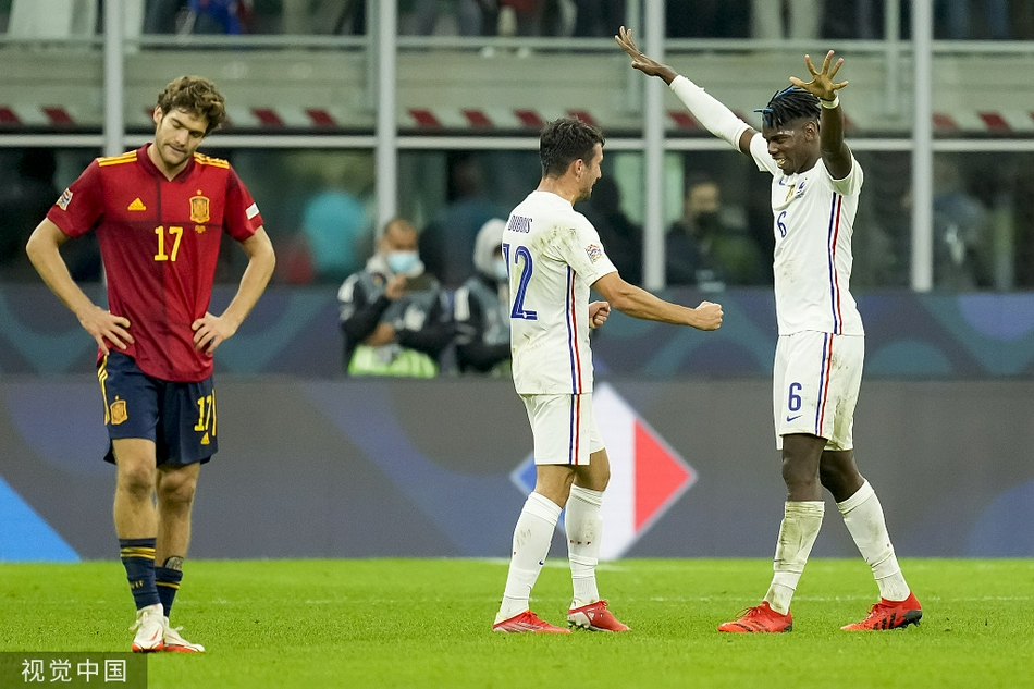 [欧国联]法国2-1逆转西班牙夺冠