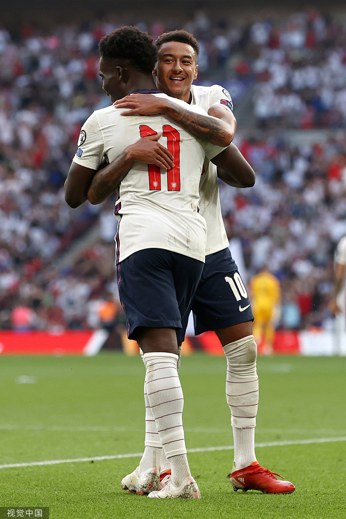 [世预赛]英格兰4-0安道尔 林加德2射1传