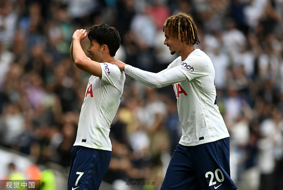 [英超]热刺1-0曼城 孙兴O破门