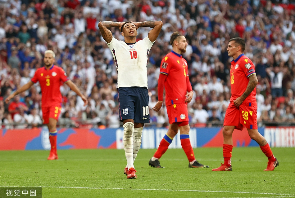 [世预赛]英格兰4-0安道尔 林加德2射1传