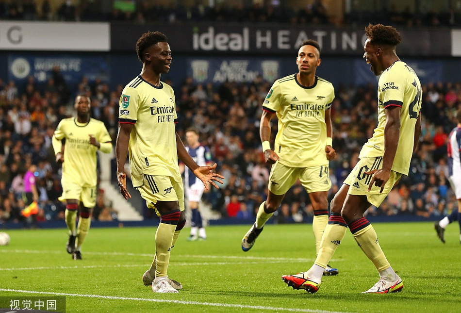 [联赛杯]阿森纳6-0客胜西布朗