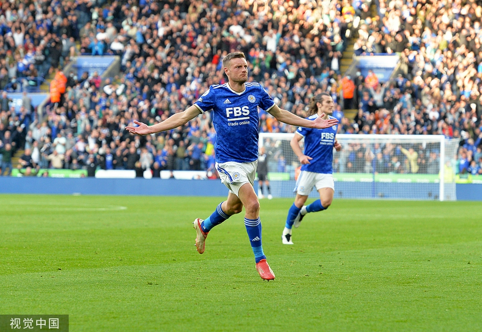 [英超]莱斯特城4-2曼联