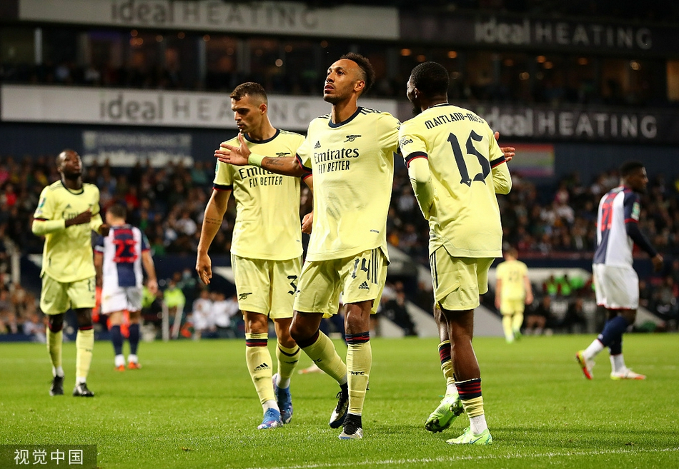 [联赛杯]阿森纳6-0客胜西布朗