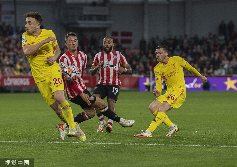 [英超]布伦特福德3-3利物浦