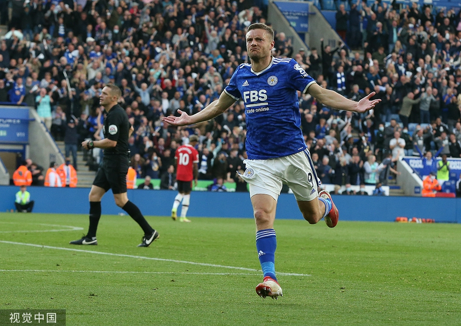 [英超]莱斯特城4-2曼联