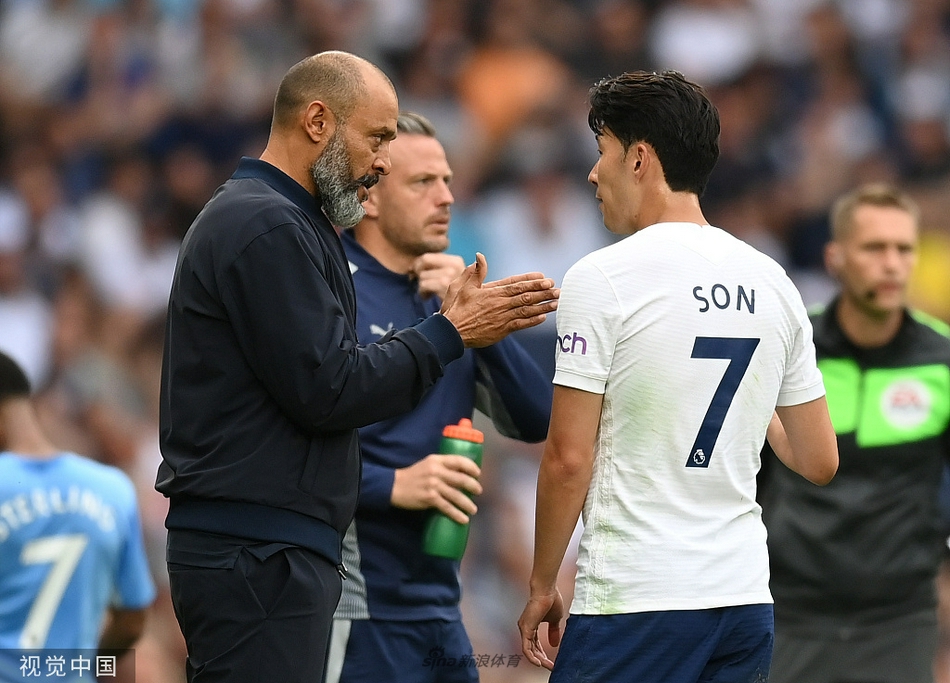 [英超]热刺1-0曼城 孙兴O破门