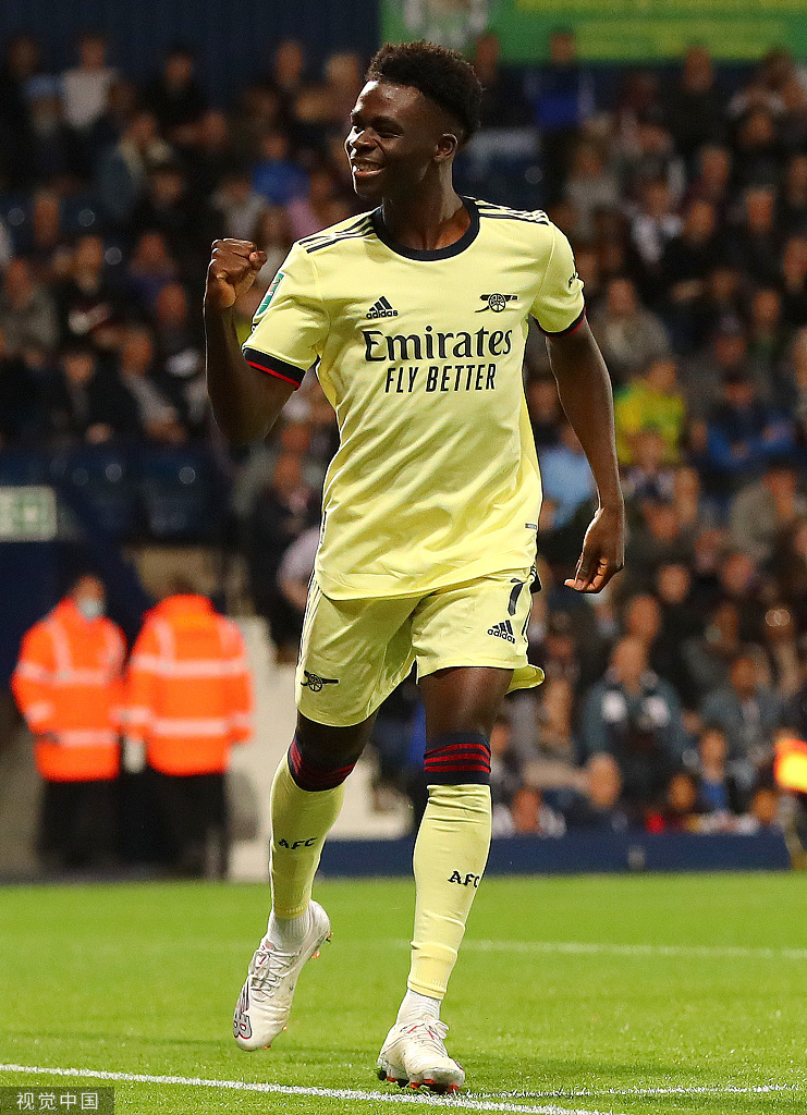 [联赛杯]阿森纳6-0客胜西布朗