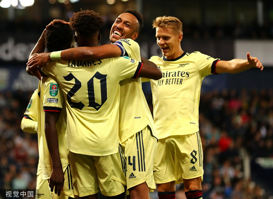 [联赛杯]阿森纳6-0客胜西布朗