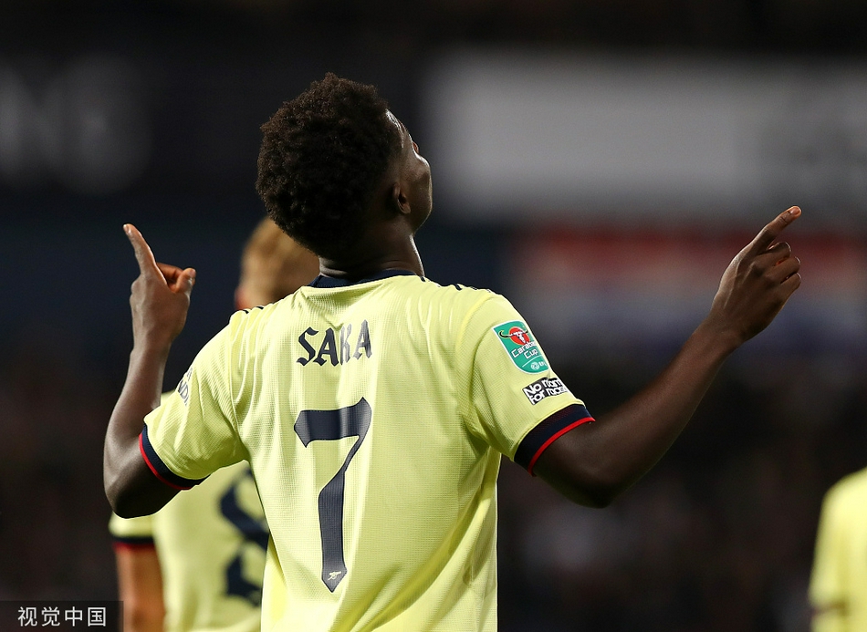 [联赛杯]阿森纳6-0客胜西布朗