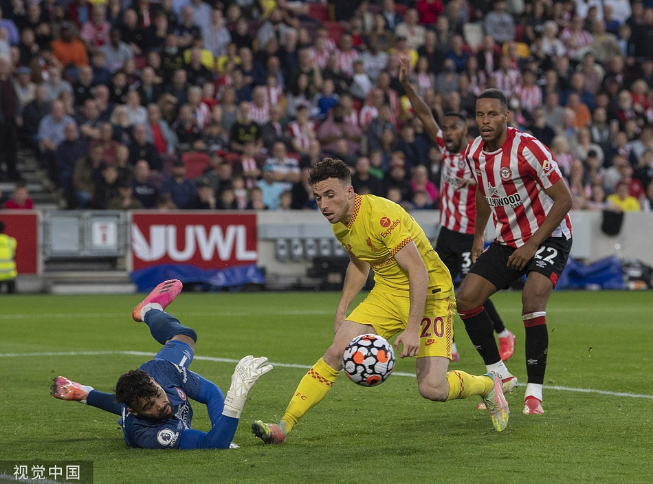 [英超]布伦特福德3-3利物浦