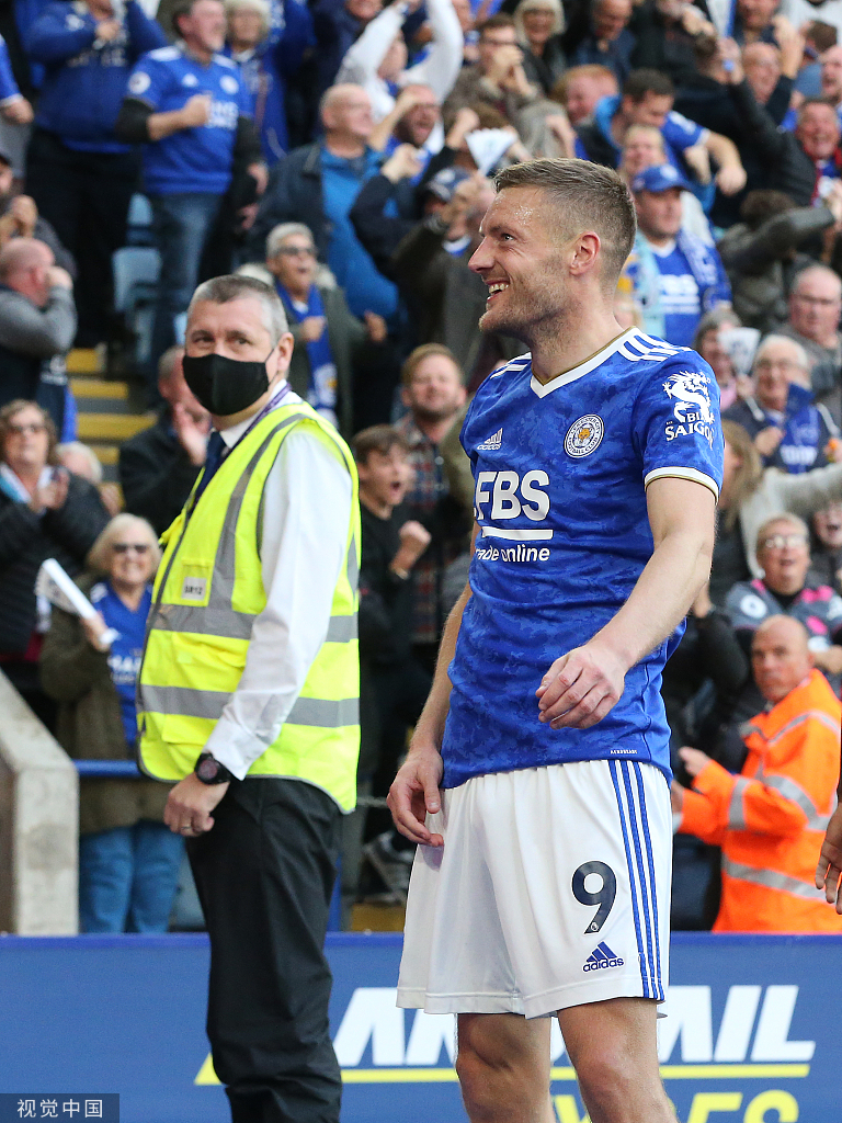 [英超]莱斯特城4-2曼联