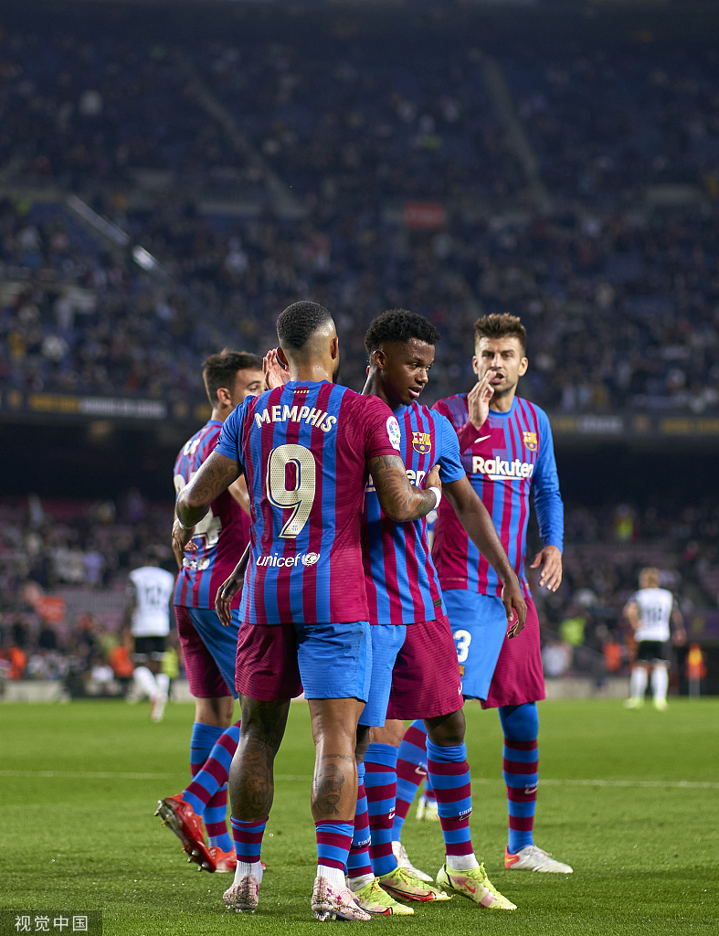 [西甲]巴萨3-1瓦伦西亚