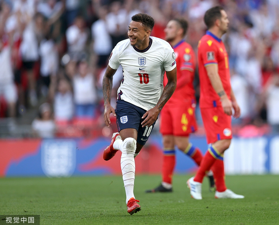 [世预赛]英格兰4-0安道尔 林加德2射1传