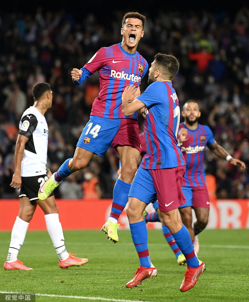 [西甲]巴萨3-1瓦伦西亚