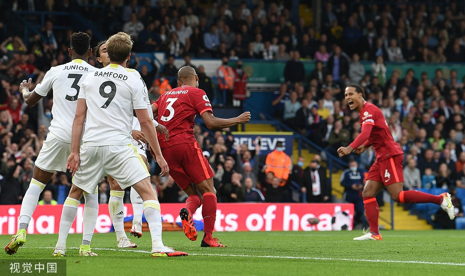 [英超]利物浦3-0客胜利兹联