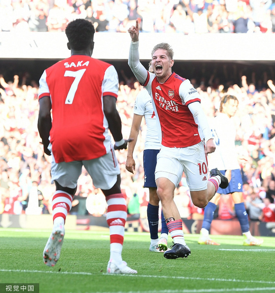 [英超]阿森纳3-1热刺 枪手豪取三连胜