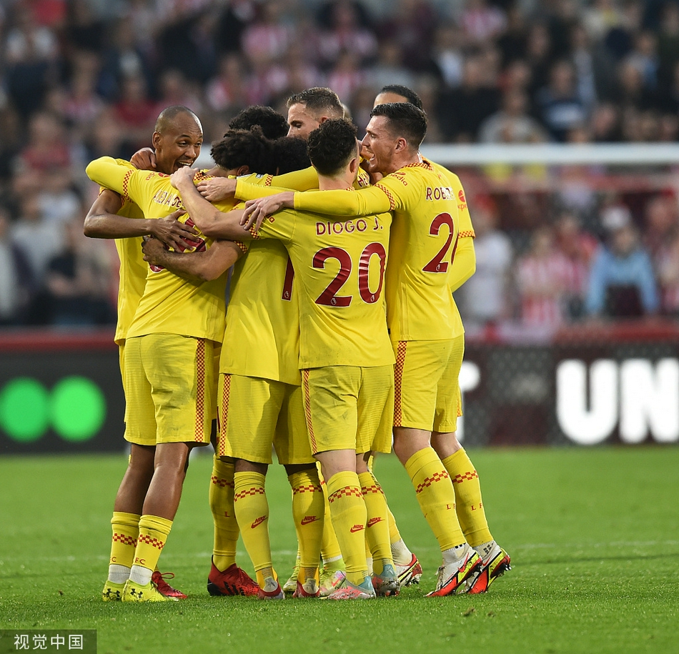 [英超]布伦特福德3-3利物浦