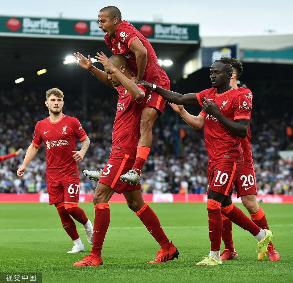 [英超]利物浦3-0客胜利兹联