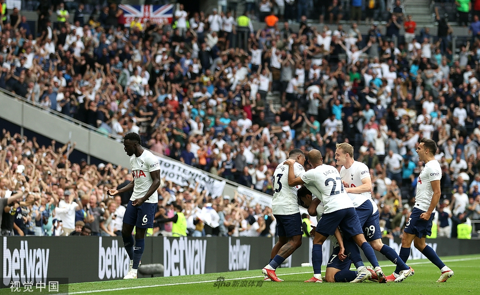 [英超]热刺1-0曼城 孙兴O破门