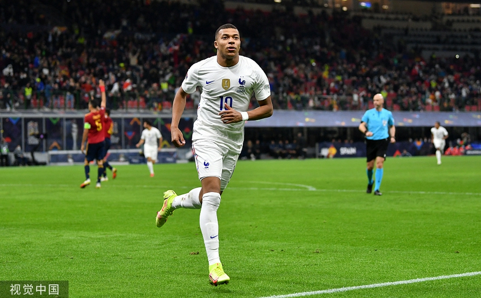 [欧国联]法国2-1逆转西班牙夺冠