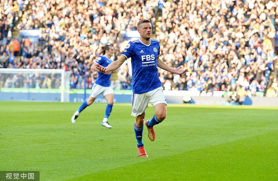 [英超]莱斯特城4-2曼联