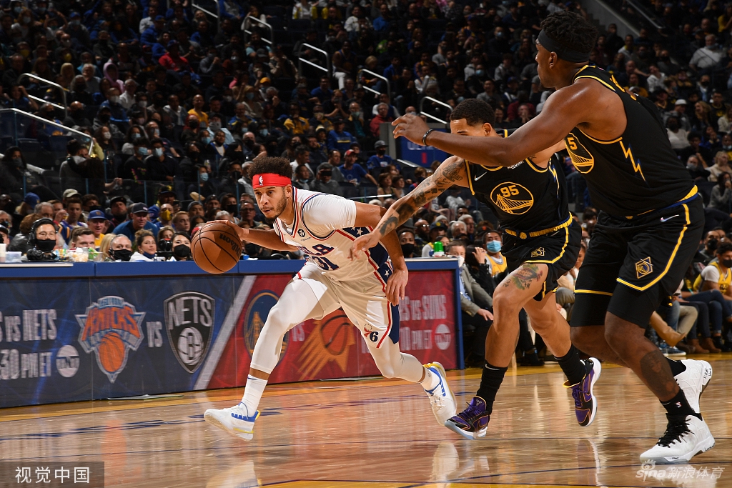 [NBA常规赛]76人96-116勇士