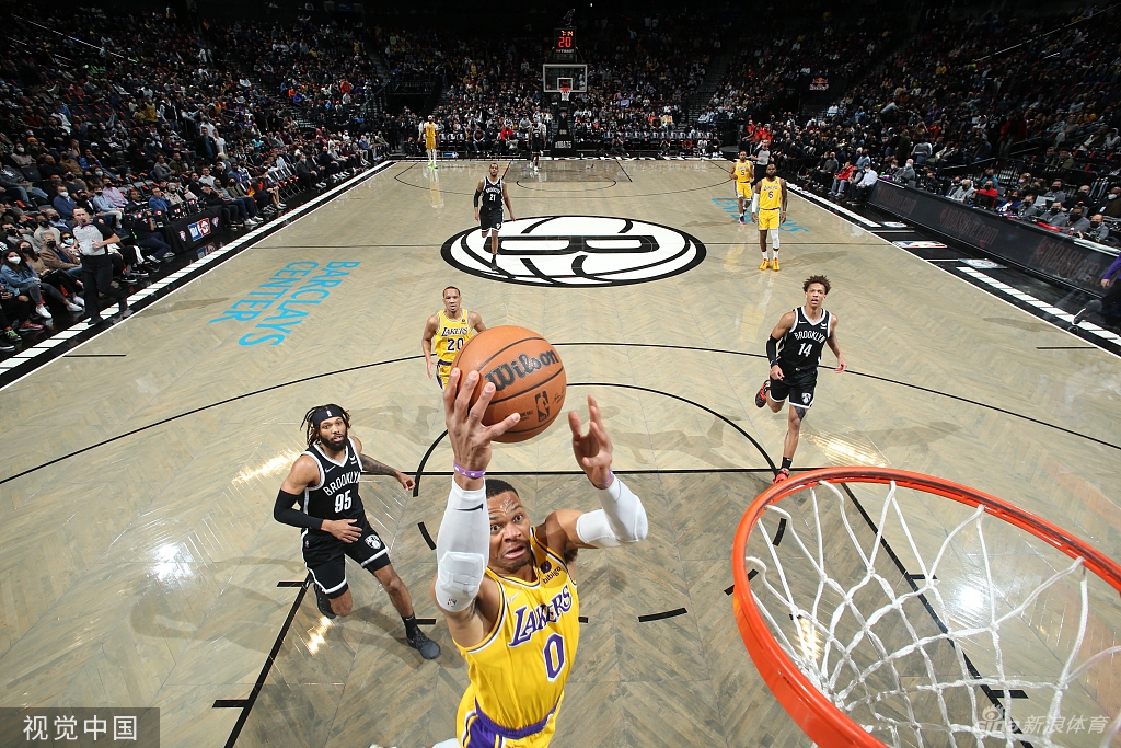 [NBA]湖人106-96篮网 詹姆斯豪取33分