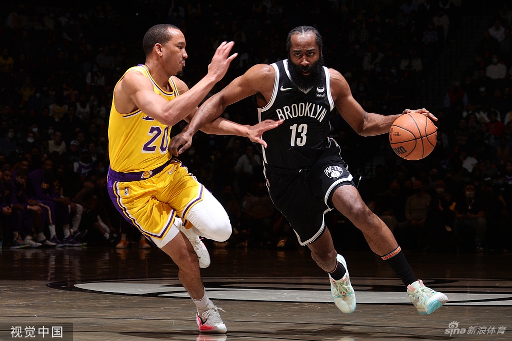 [NBA]湖人106-96篮网 詹姆斯豪取33分