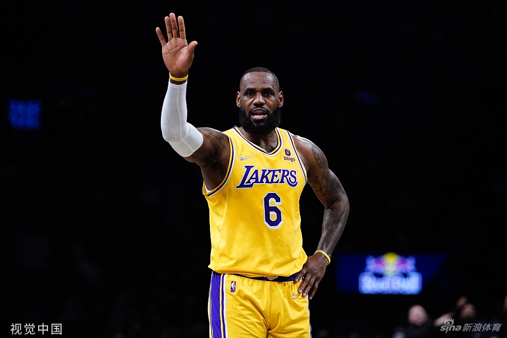 [NBA]湖人106-96篮网 詹姆斯豪取33分