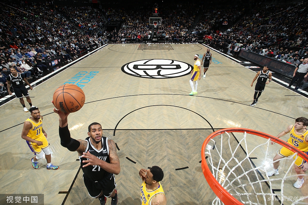 [NBA]湖人106-96篮网 詹姆斯豪取33分