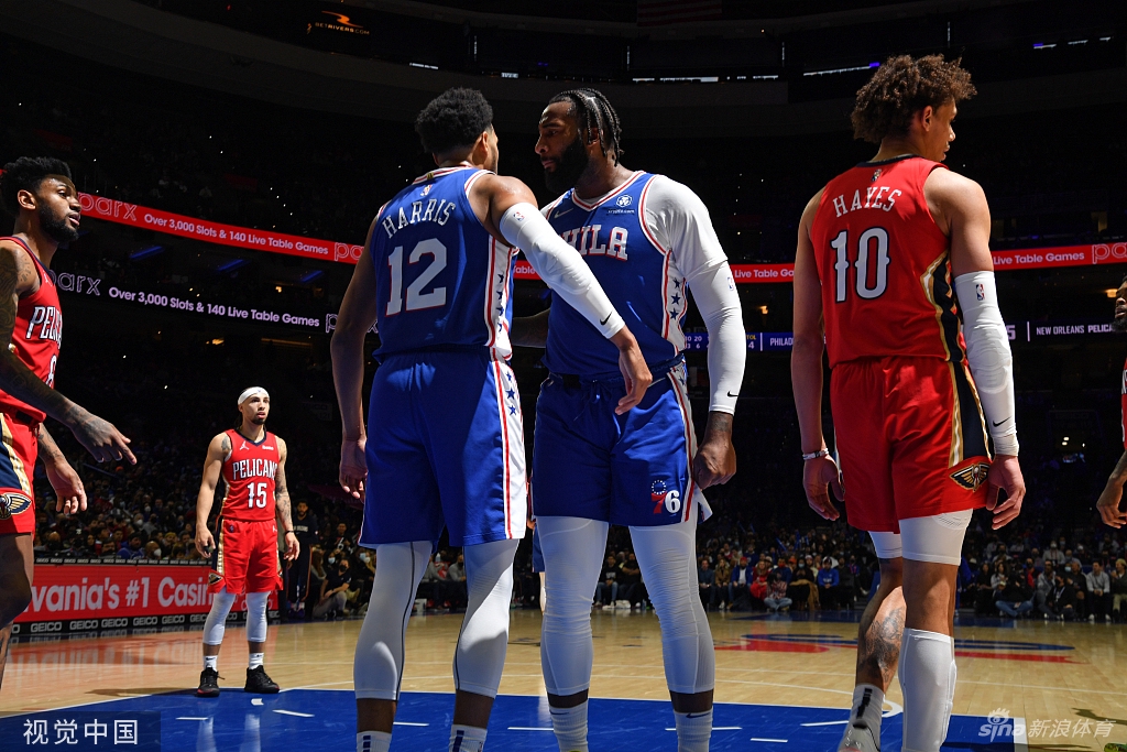 [NBA常规赛]鹈鹕107-117负76人