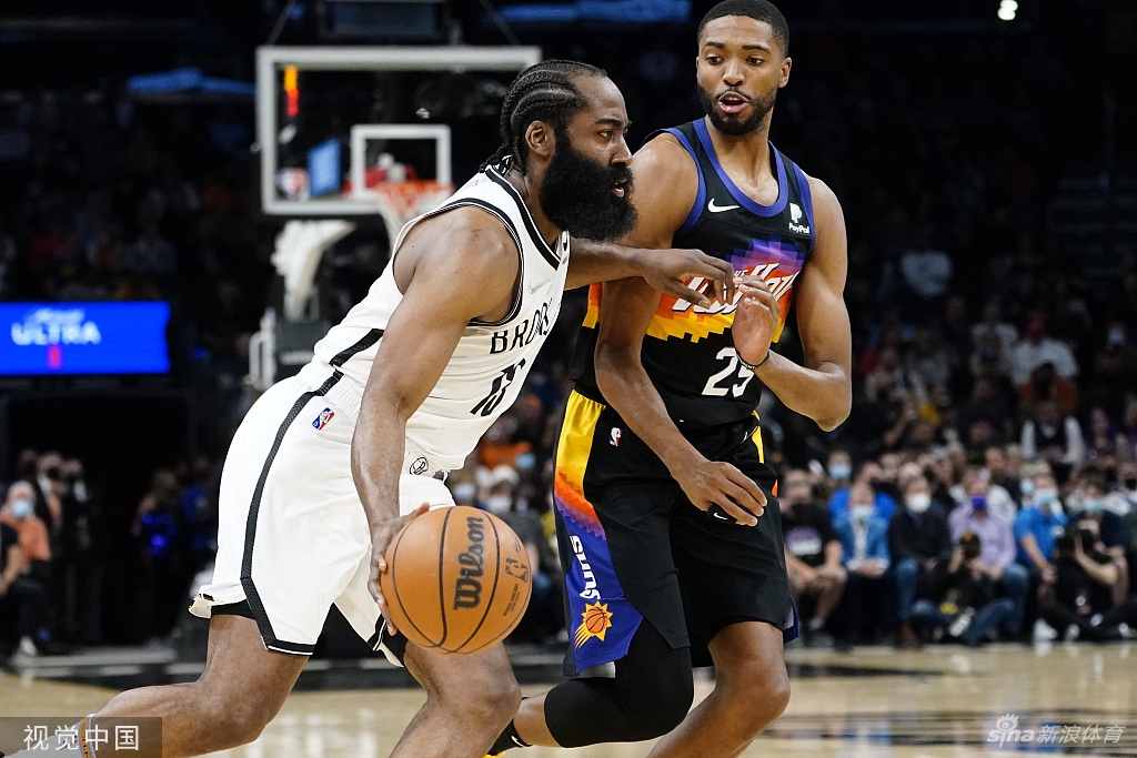 [NBA常规赛]篮网vs太阳