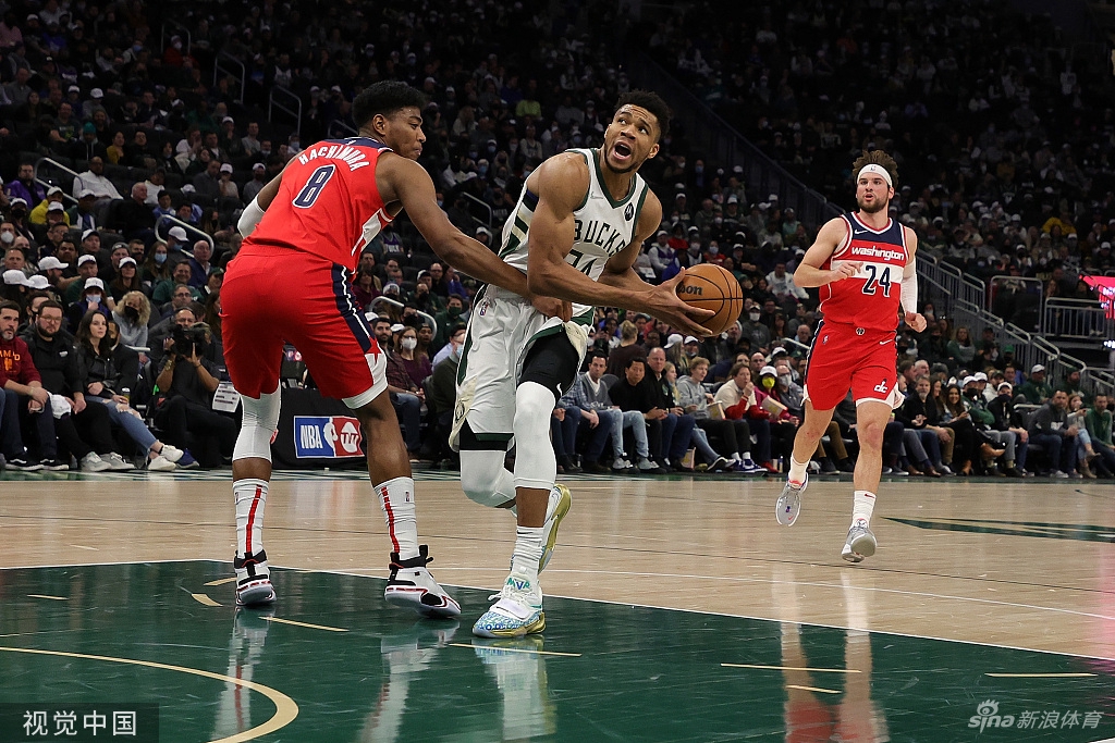 [NBA常规赛]奇才98-112雄鹿