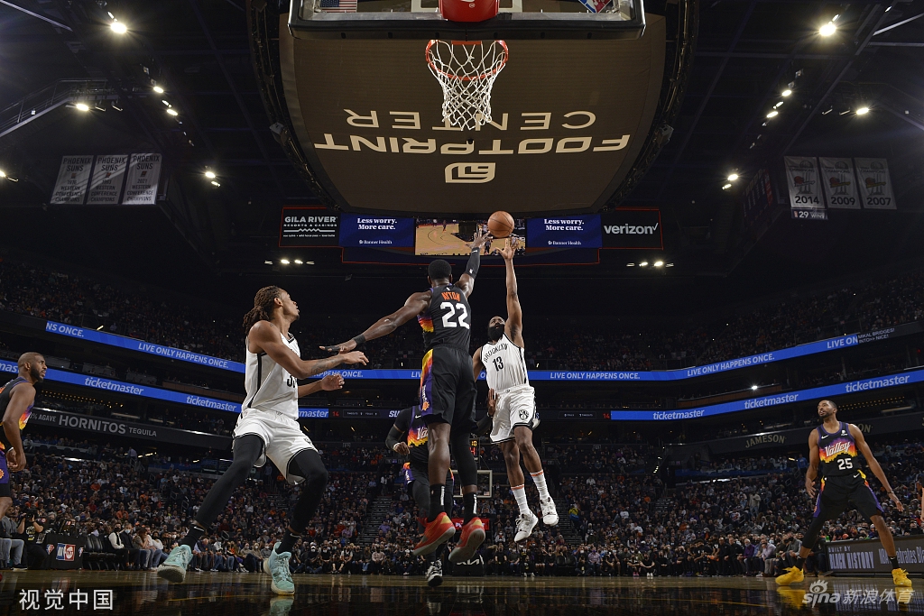 [NBA常规赛]篮网vs太阳