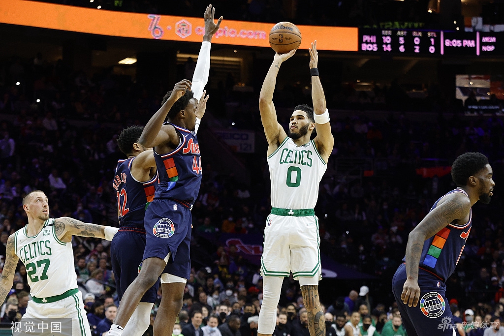 [NBA]凯尔特人135-87大胜76人